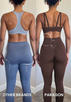 CurveFlex Hourglass Sculptseam® Plus Seamless Legging Ink Leggings/Joggers Paragon Fitwear 