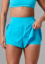 AirLift™ Sport Motion High-Rise Track Short Azure Shorts Paragon Fitwear 