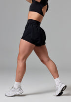 AirLift™ Sport Motion High-Rise Track Short Black Shorts Paragon Fitwear 