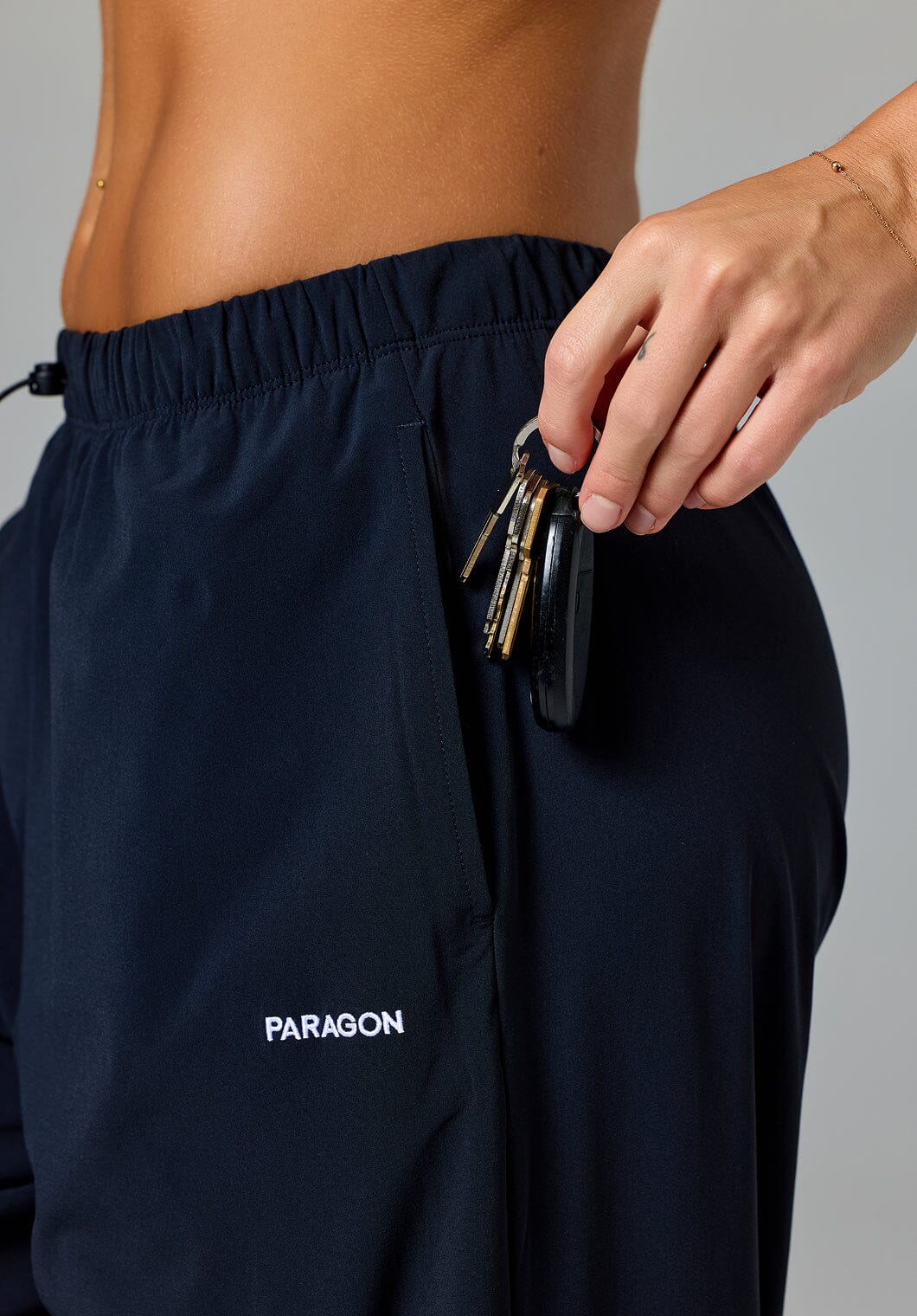 Airlift™ Float Mid-Rise Straight Leg Pant Onyx Leggings/Joggers Paragon Fitwear 