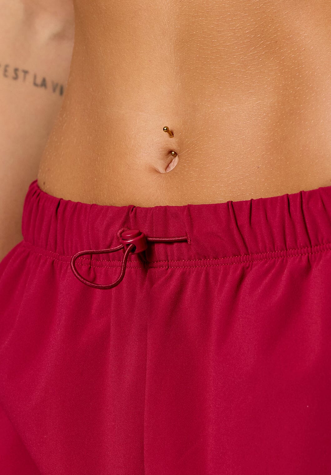Airlift™ Float Mid-Rise Straight Leg Pant Red Amaranth Leggings/Joggers Paragon Fitwear 