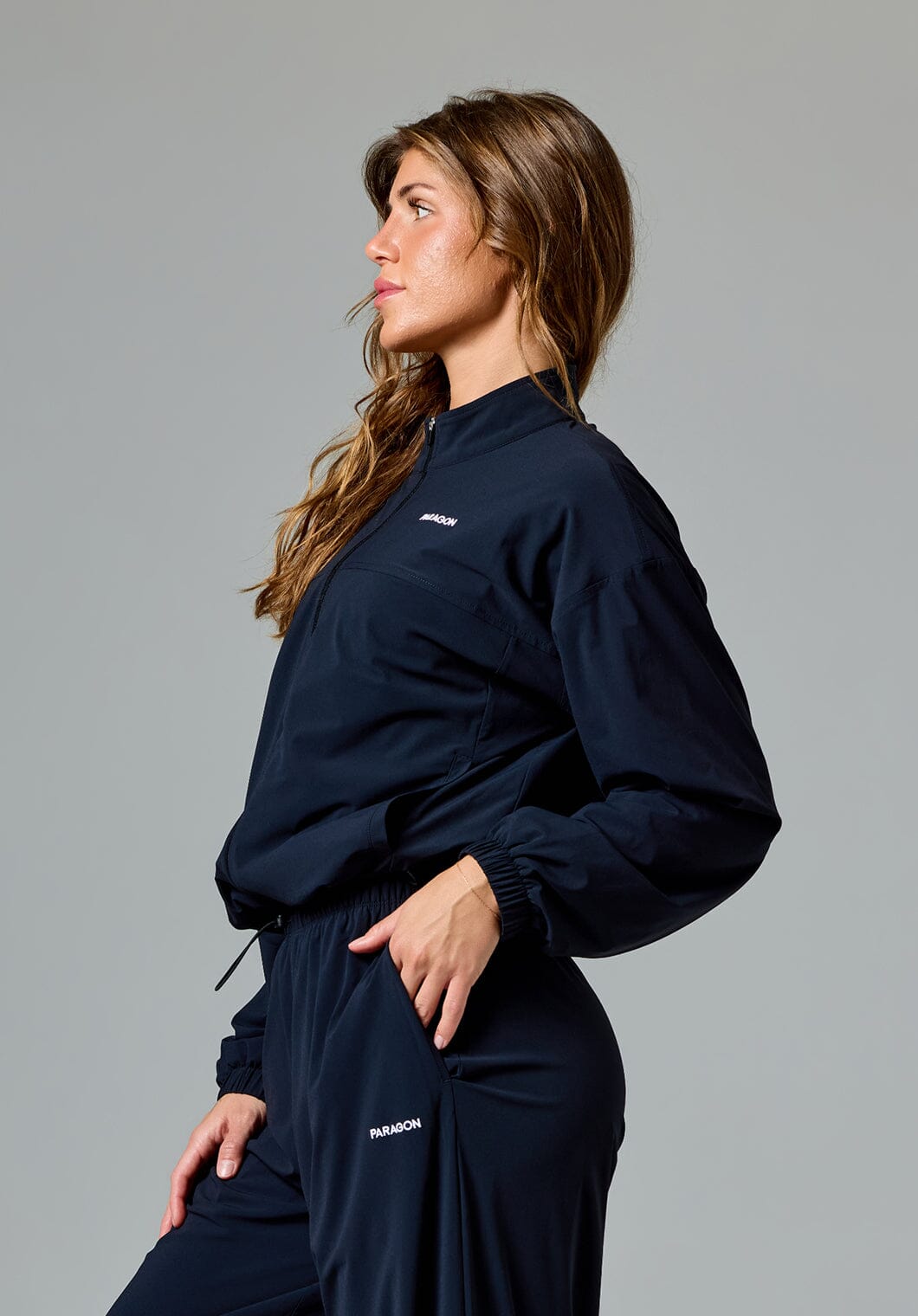 Airlift™ Float Zip Jacket Onyx Tops/Tanks Paragon Fitwear 