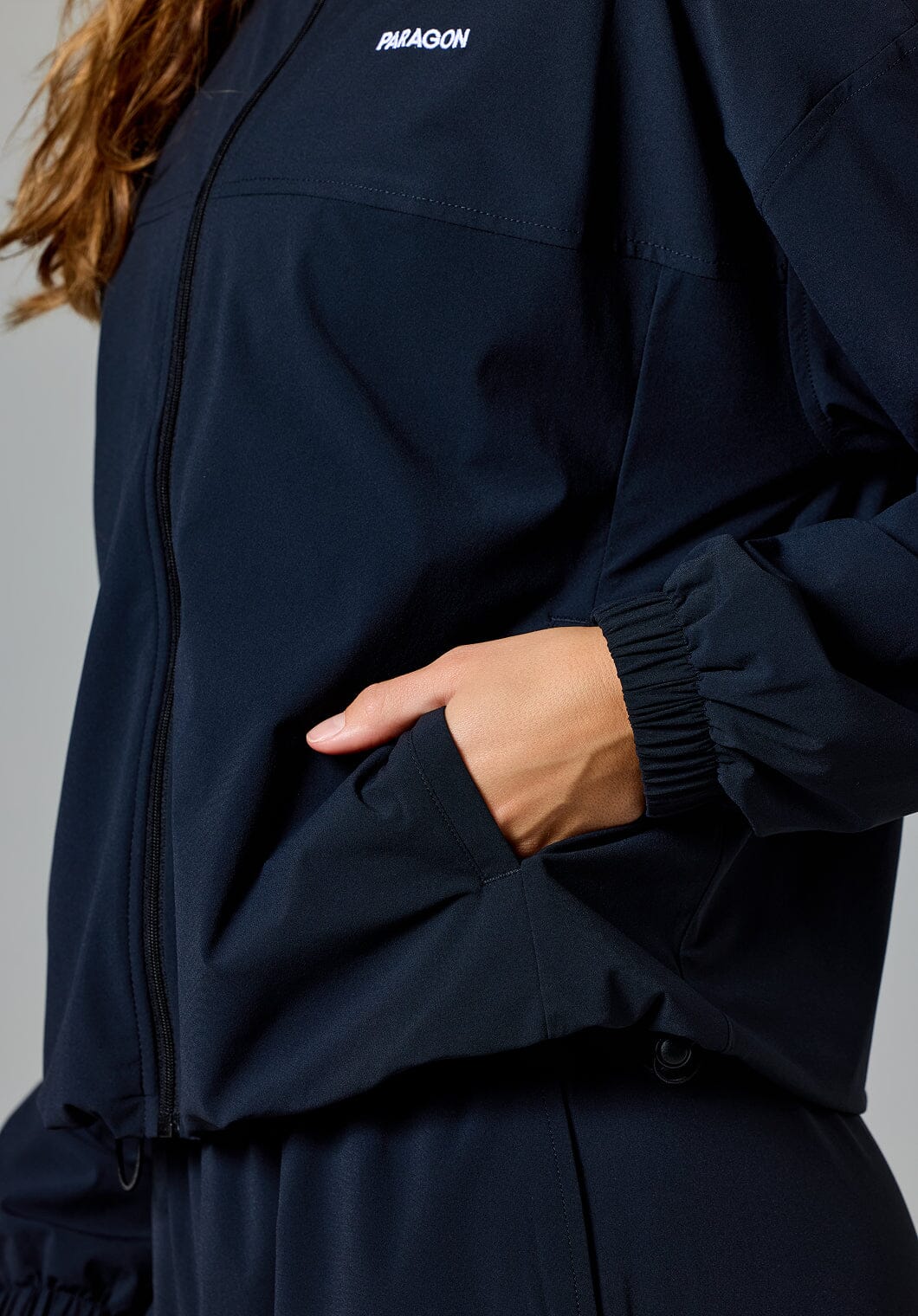 Airlift™ Float Zip Jacket Onyx Tops/Tanks Paragon Fitwear 