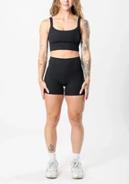 CloudRib™ Original Sculptseam® Short 5" Black Shorts Paragon Fitwear 