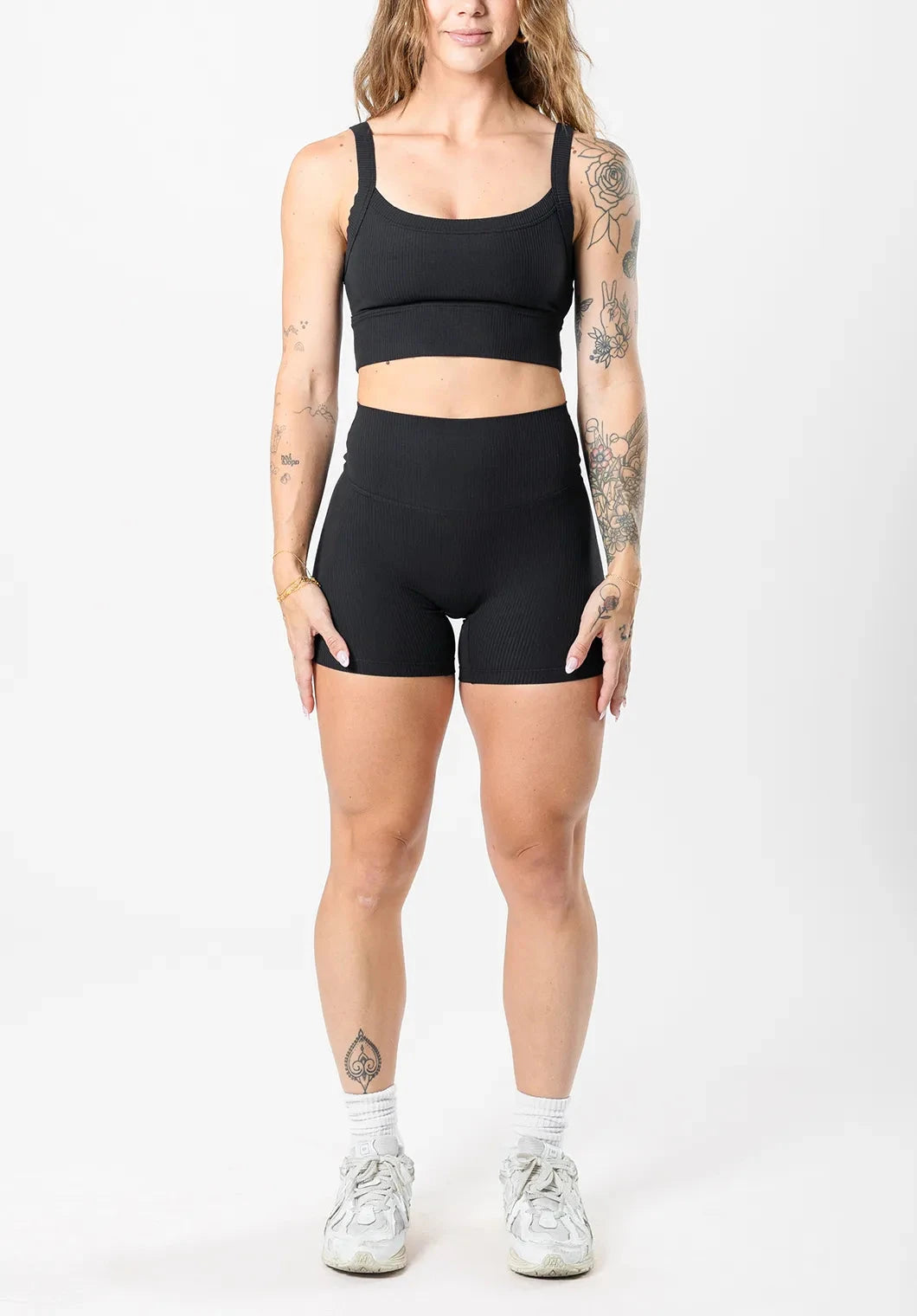 CloudRib™ Original Sculptseam® Short 5" Black Shorts Paragon Fitwear 