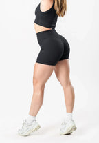 CloudRib™ Original Sculptseam® Short 5" Black Shorts Paragon Fitwear 