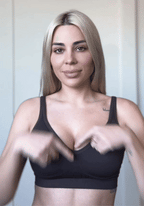 CurveFlex™ Seamless Form Bra Ink Sports Bras Paragon Fitwear 