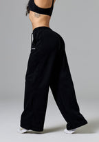 CloudEase™ ShapeLock™ Straight Leg Mid-Rise Sweatpant Regular Black Straight Leg Pant Paragon Fitwear 