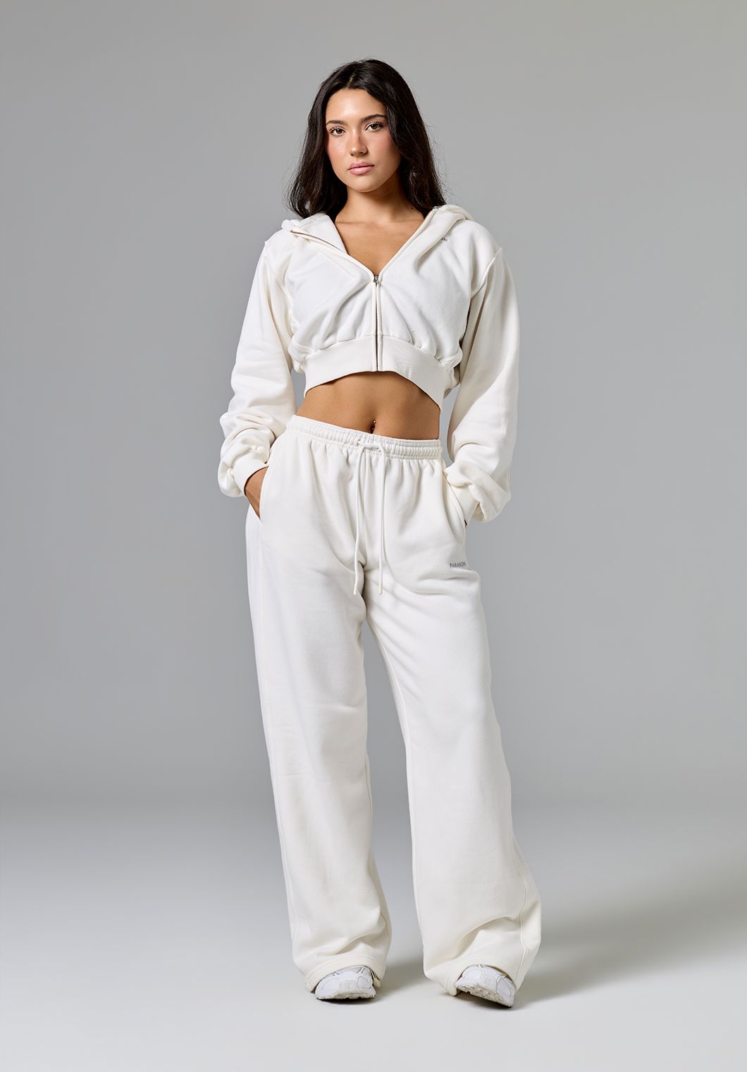 CloudEase™ ShapeLock™ Straight Leg Mid-Rise Sweatpant Short Vanilla Straight Leg Pant Paragon Fitwear 