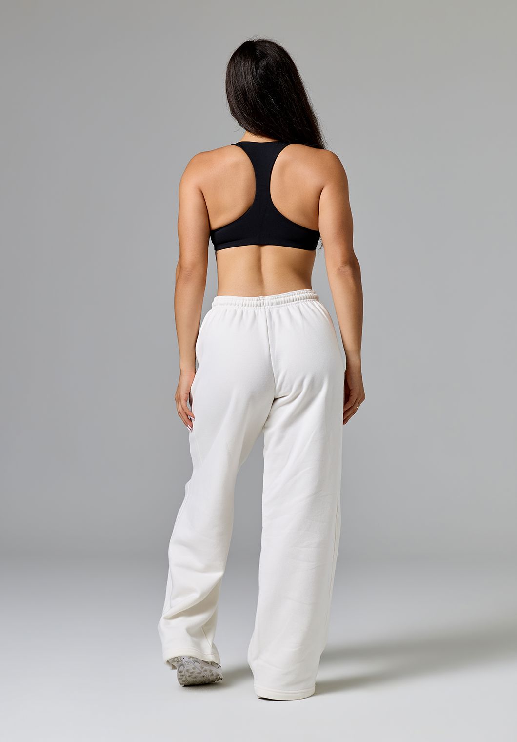 CloudEase™ ShapeLock™ Straight Leg Mid-Rise Sweatpant Short Vanilla Straight Leg Pant Paragon Fitwear 