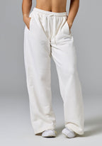 CloudEase™ ShapeLock™ Straight Leg Mid-Rise Sweatpant Short Vanilla Straight Leg Pant Paragon Fitwear 