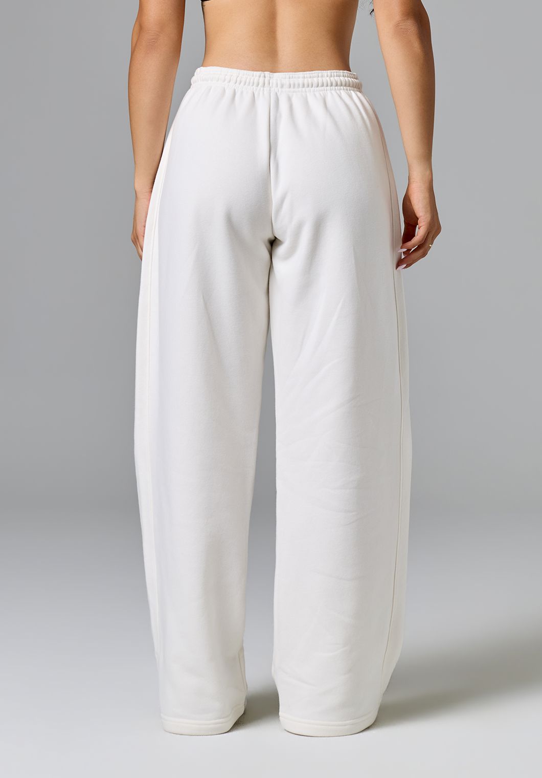 CloudEase™ ShapeLock™ Straight Leg Mid-Rise Sweatpant Short Vanilla Straight Leg Pant Paragon Fitwear 