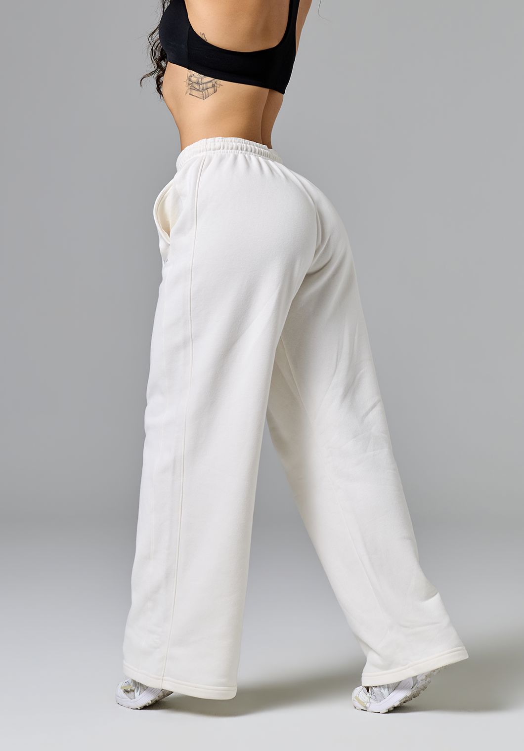 CloudEase™ ShapeLock™ Straight Leg Mid-Rise Sweatpant Regular Vanilla Straight Leg Pant Paragon Fitwear 