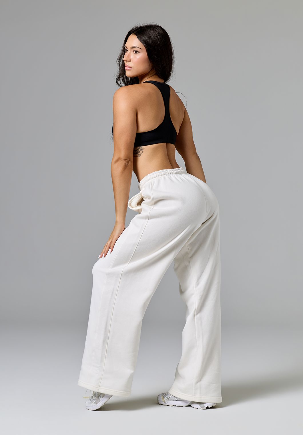CloudEase™ ShapeLock™ Straight Leg Mid-Rise Sweatpant Regular Vanilla Straight Leg Pant Paragon Fitwear 