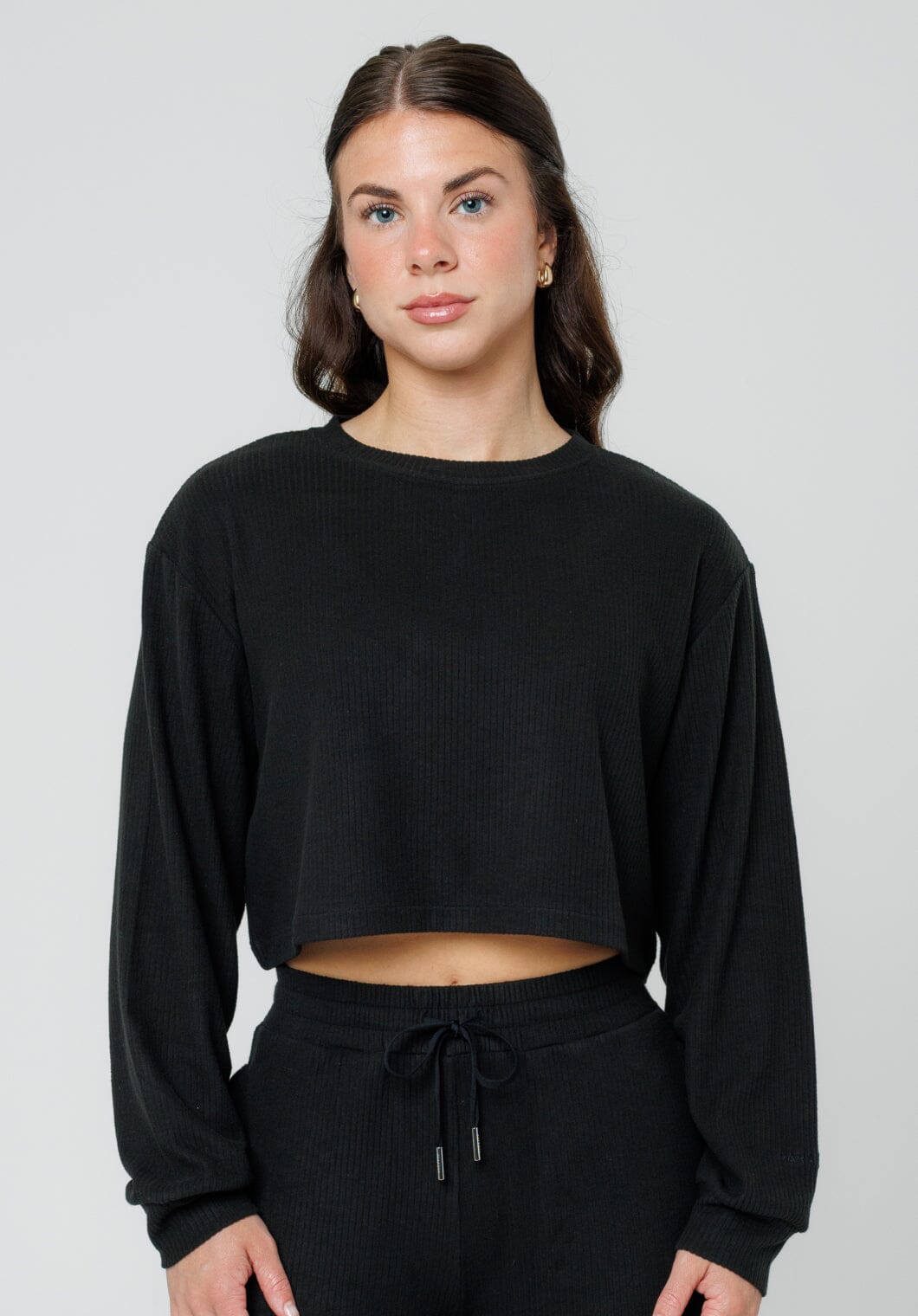 CozyRib™ Daydream Pullover Black Tops/Tanks Paragon Fitwear 