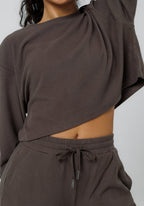 CozyRib™ Daydream Pullover Umber Tops/Tanks Paragon Fitwear 