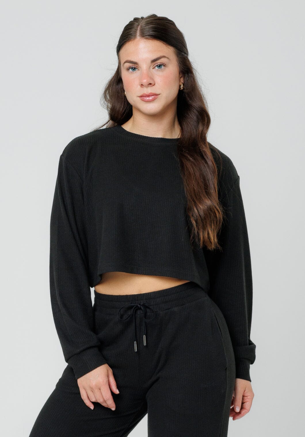 CozyRib™ Daydream Pullover Black Tops/Tanks Paragon Fitwear 