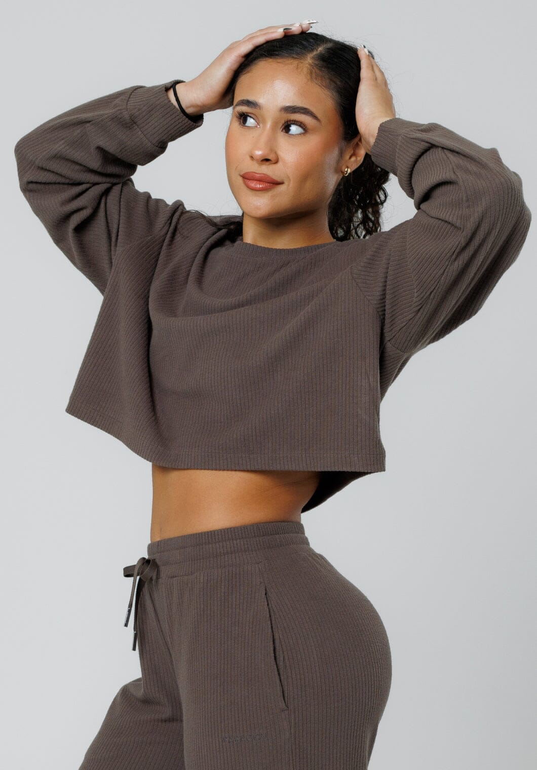 CozyRib™ Daydream Pullover Umber Tops/Tanks Paragon Fitwear 