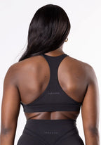 Reluna Corset Bra Black Sports Bras Paragon Fitwear 