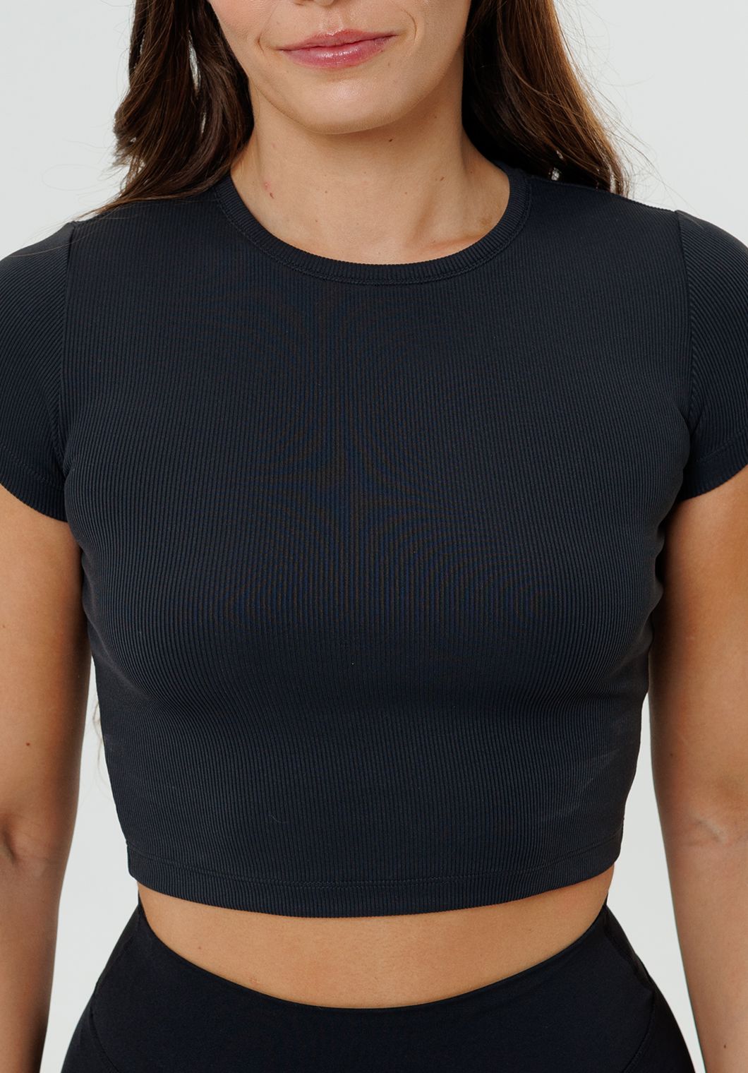 EasyRib™ Everyday Baby Tee Black Tops/Tanks Paragon Fitwear 