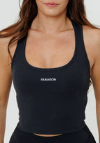 EasyRib™ Go-to Tank Top Black Tops/Tanks Paragon Fitwear 