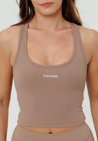 EasyRib™ Go-to Tank Top Tan Line Tops/Tanks Paragon Fitwear 