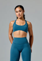 FormLux™ Contour Crossback Sports Bra Juniper Berry Sports Bras Paragon Fitwear 