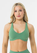FormLux™ Curve LiteSculpt™ Sports Bra Avocado Sports Bras Paragon Fitwear 