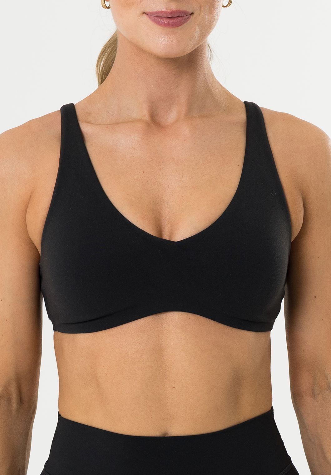 FormLux™ Curve LiteSculpt™ Bra Black Sports Bras Paragon Fitwear 