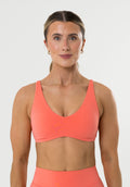 FormLux™ Curve LiteSculpt™ Sports Bra Juicy Peach Sports Bras Paragon Fitwear 