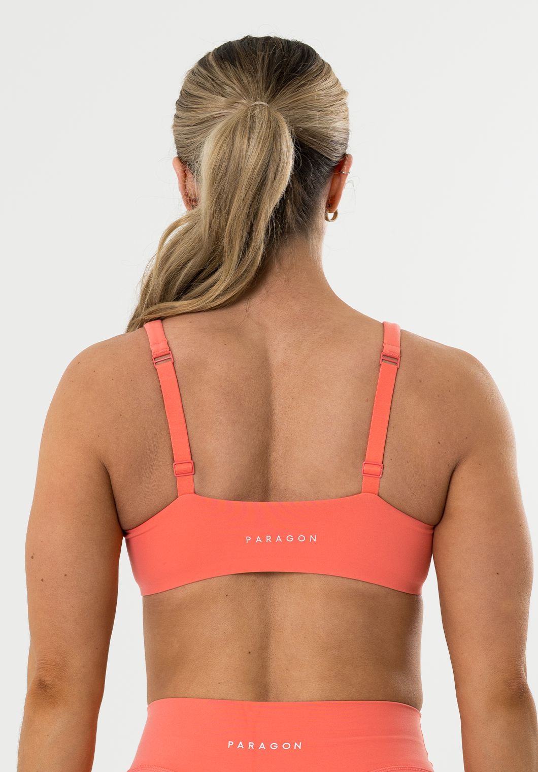 FormLux™ Curve LiteSculpt™ Sports Bra Juicy Peach Sports Bras Paragon Fitwear 