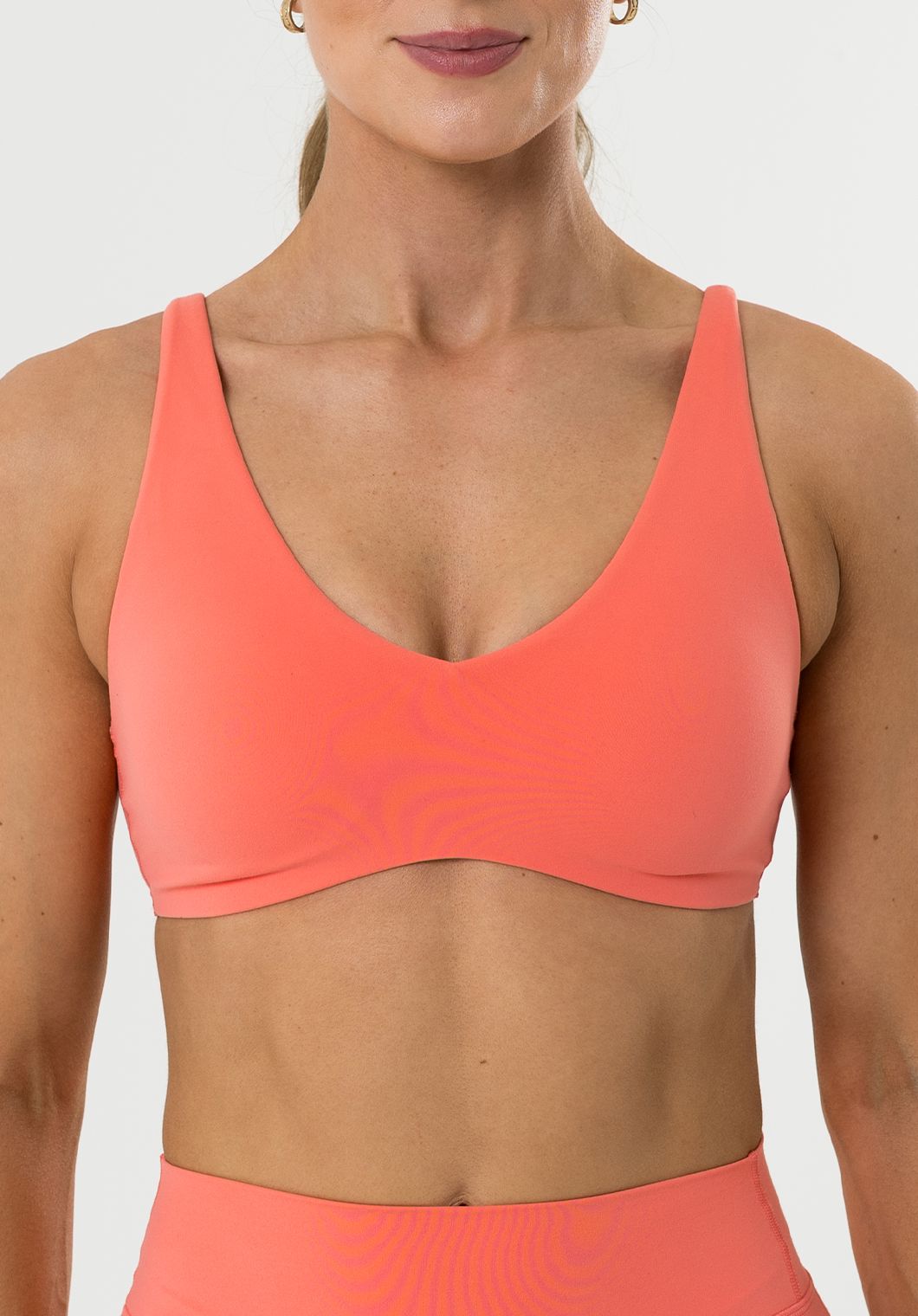 FormLux™ Curve LiteSculpt™ Sports Bra Juicy Peach Sports Bras Paragon Fitwear 