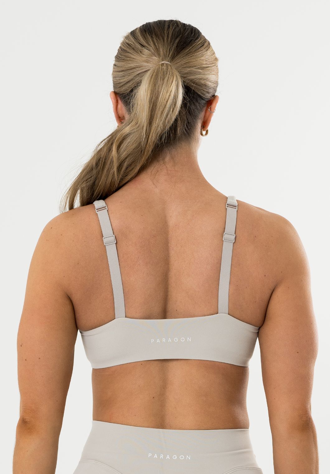 FormLux™ Curve LiteSculpt™ Sports Bra Pearl Grey Sports Bras Paragon Fitwear 