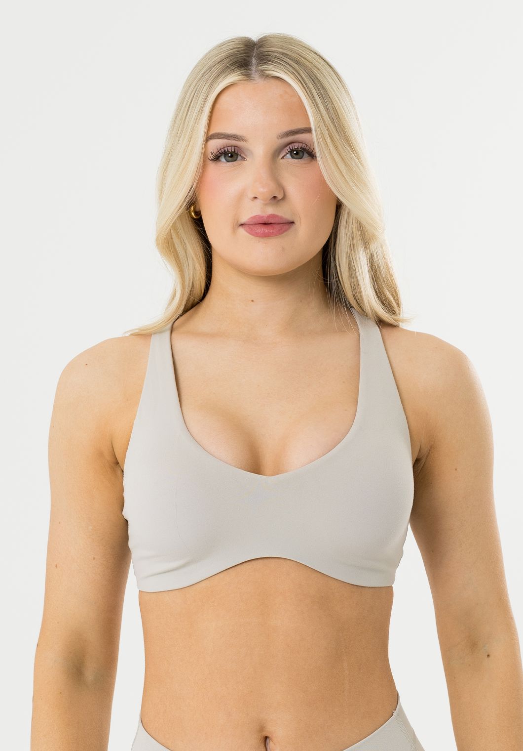 FormLux™ Curve LiteSculpt™ Sports Bra Pearl Grey Sports Bras Paragon Fitwear 