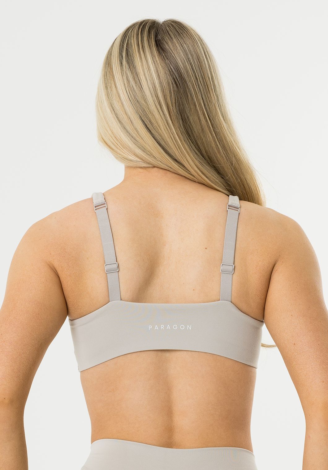 FormLux™ Curve LiteSculpt™ Sports Bra Pearl Grey Sports Bras Paragon Fitwear 