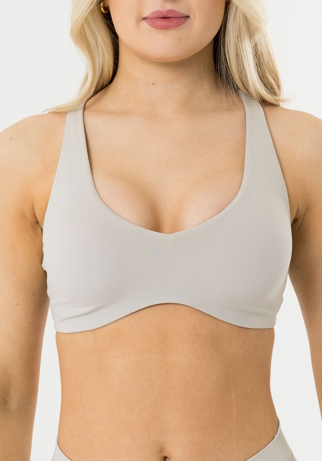 FormLux™ Curve LiteSculpt™ Sports Bra Pearl Grey Sports Bras Paragon Fitwear 