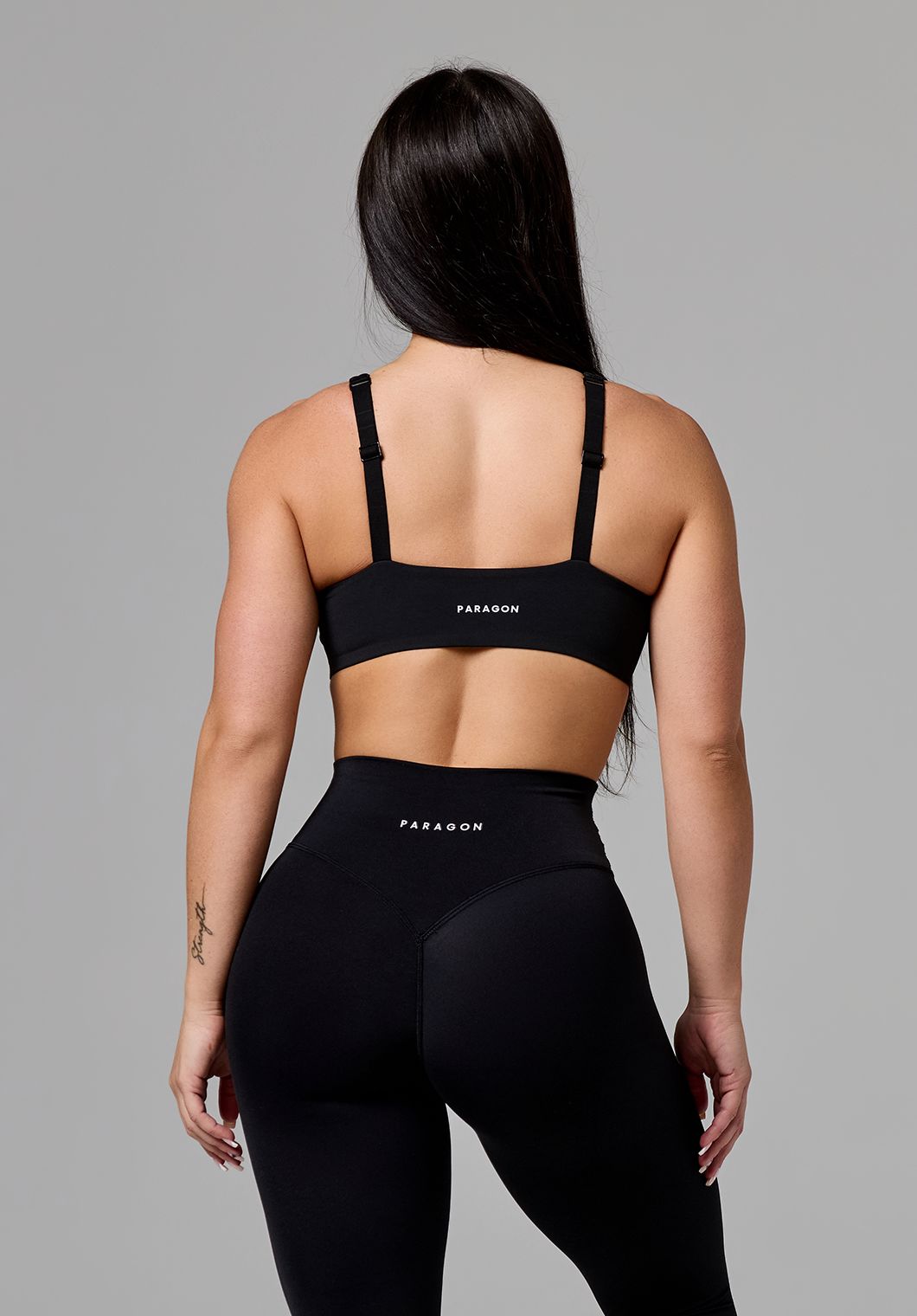 FormLux™ LiteSculpt™ Curve Sports Bra Black Sports Bras Paragon Fitwear 