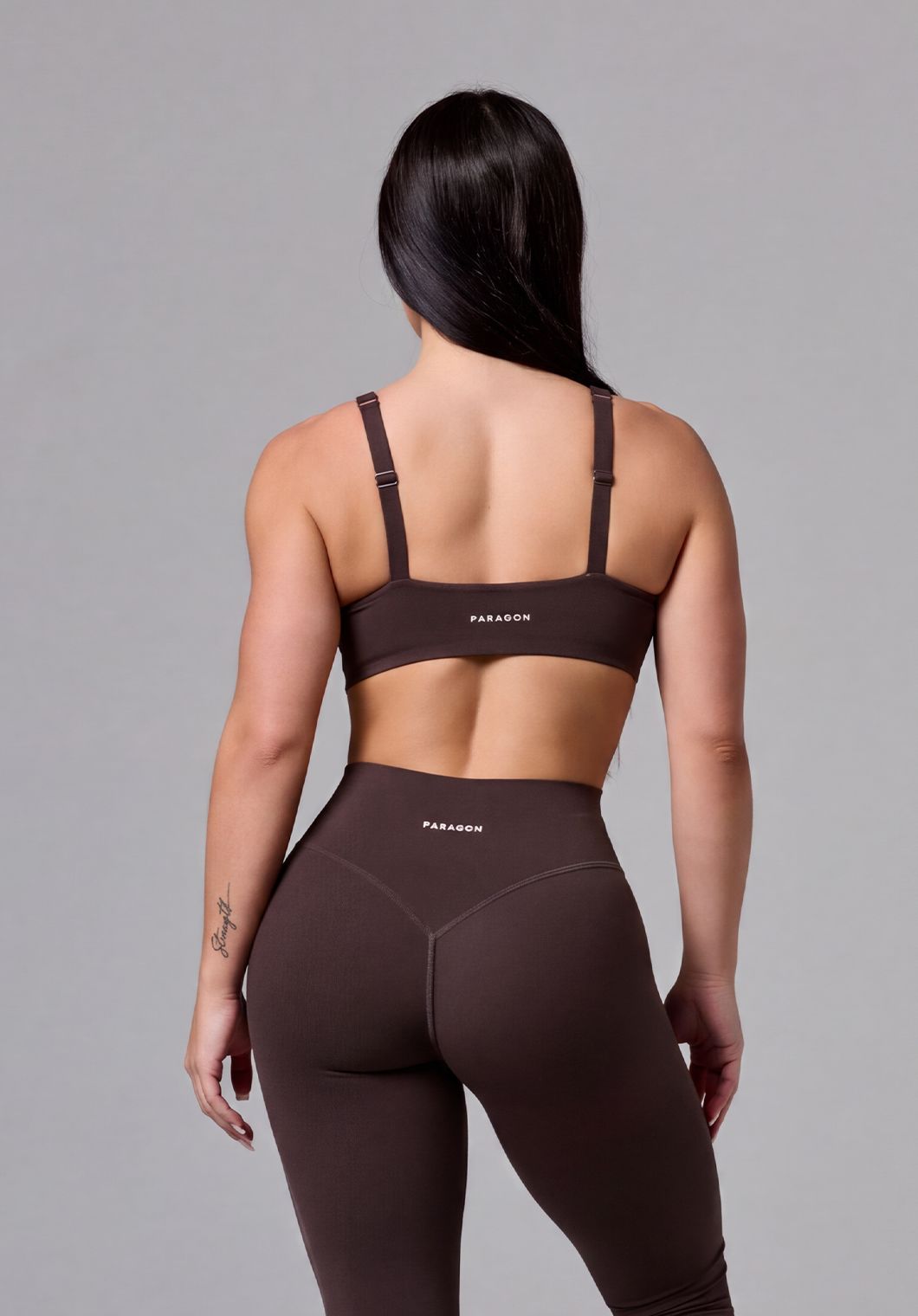 FormLux™ LiteSculpt™ Curve Sports Bra Espresso Sports Bras Paragon Fitwear 