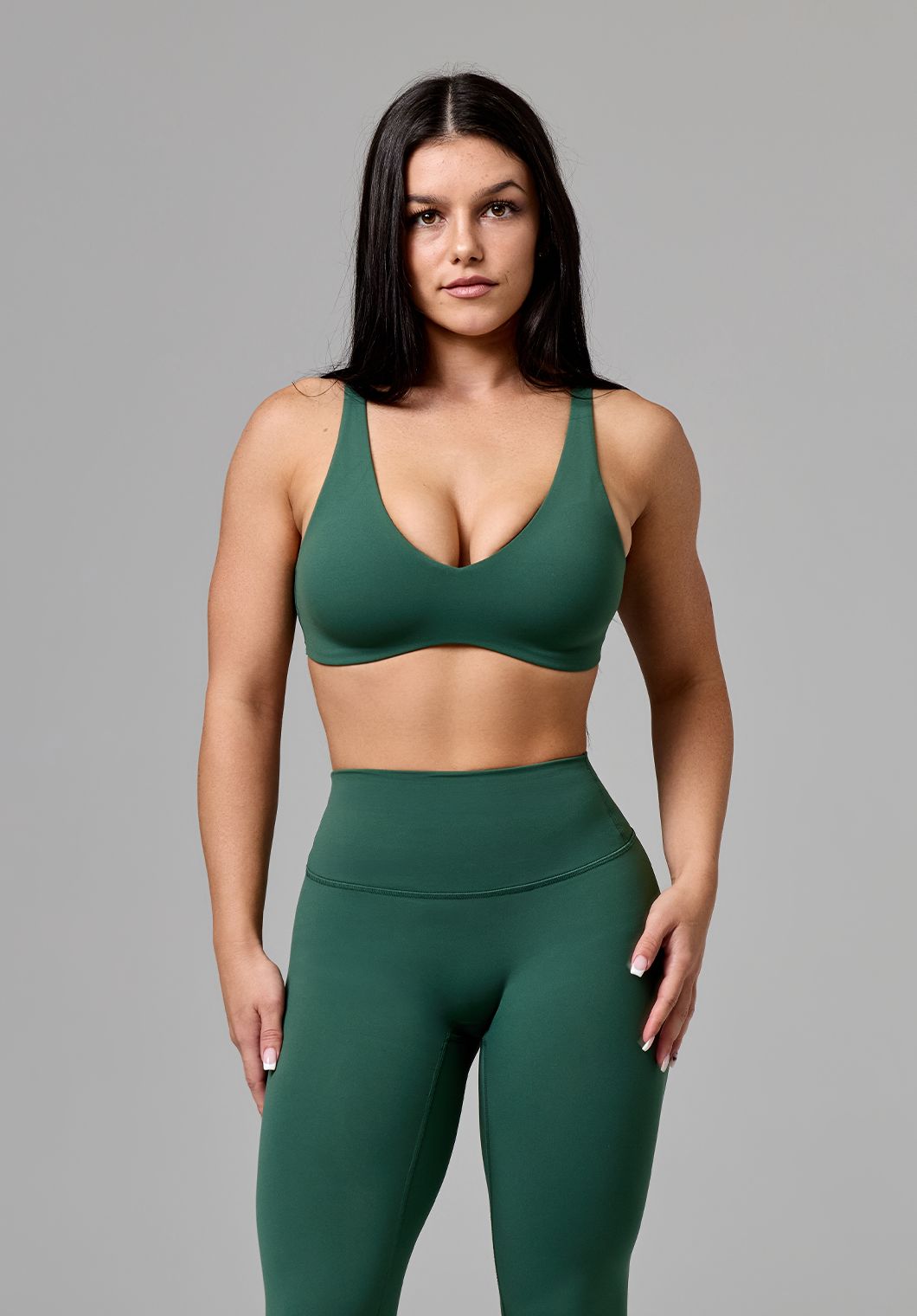 FormLux™ LiteSculpt™ Curve Sports Bra Forest Sports Bras Paragon Fitwear 