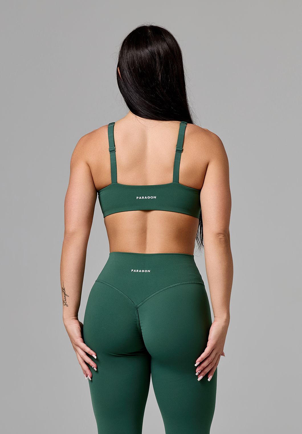 FormLux™ LiteSculpt™ Curve Sports Bra Forest Sports Bras Paragon Fitwear 