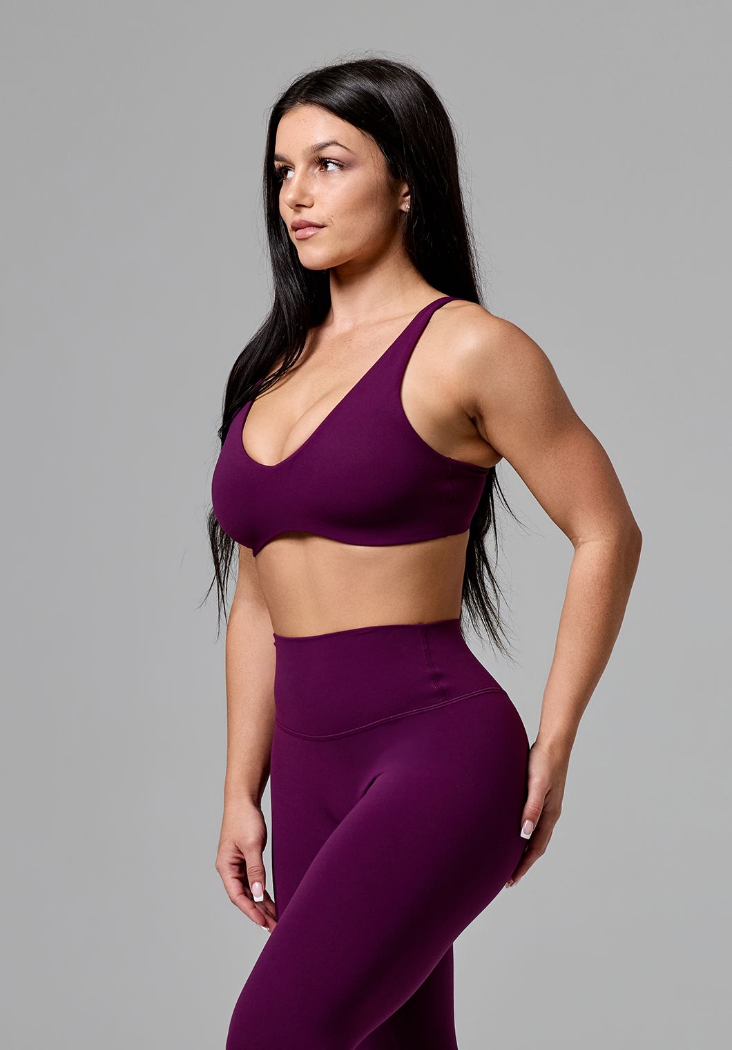 FormLux™ LiteSculpt™ Curve Sports Bra Velvet Sports Bras Paragon Fitwear 
