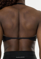 FormLux™ Enhance Halter Sports Bra Black Sports Bras Paragon Fitwear 