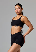 FormLux™ Frame Sports Bra Black Sports Bras Paragon Fitwear 
