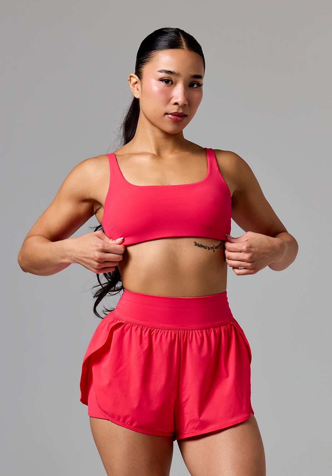 FormLux™ Frame Sports Bra Hot Tropic Sports Bras Paragon Fitwear 