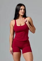 FormLux™ Frame Top Red Amaranth Tops/Tanks Paragon Fitwear 