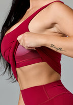 FormLux™ Frame Top Red Amaranth Tops/Tanks Paragon Fitwear 