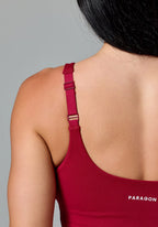 FormLux™ Frame Top Red Amaranth Tops/Tanks Paragon Fitwear 