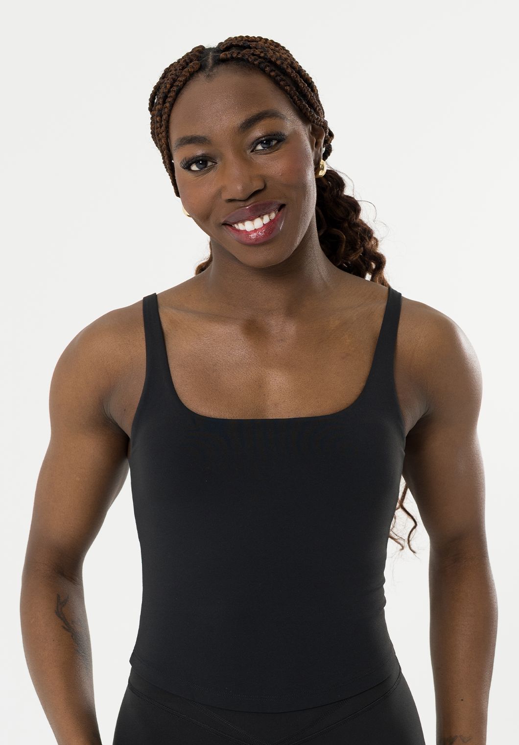 FormLux™ Frame Top Black Sports Bras Paragon Fitwear 