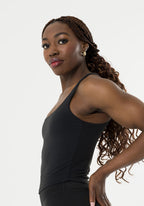 FormLux™ Frame Top Black Sports Bras Paragon Fitwear 