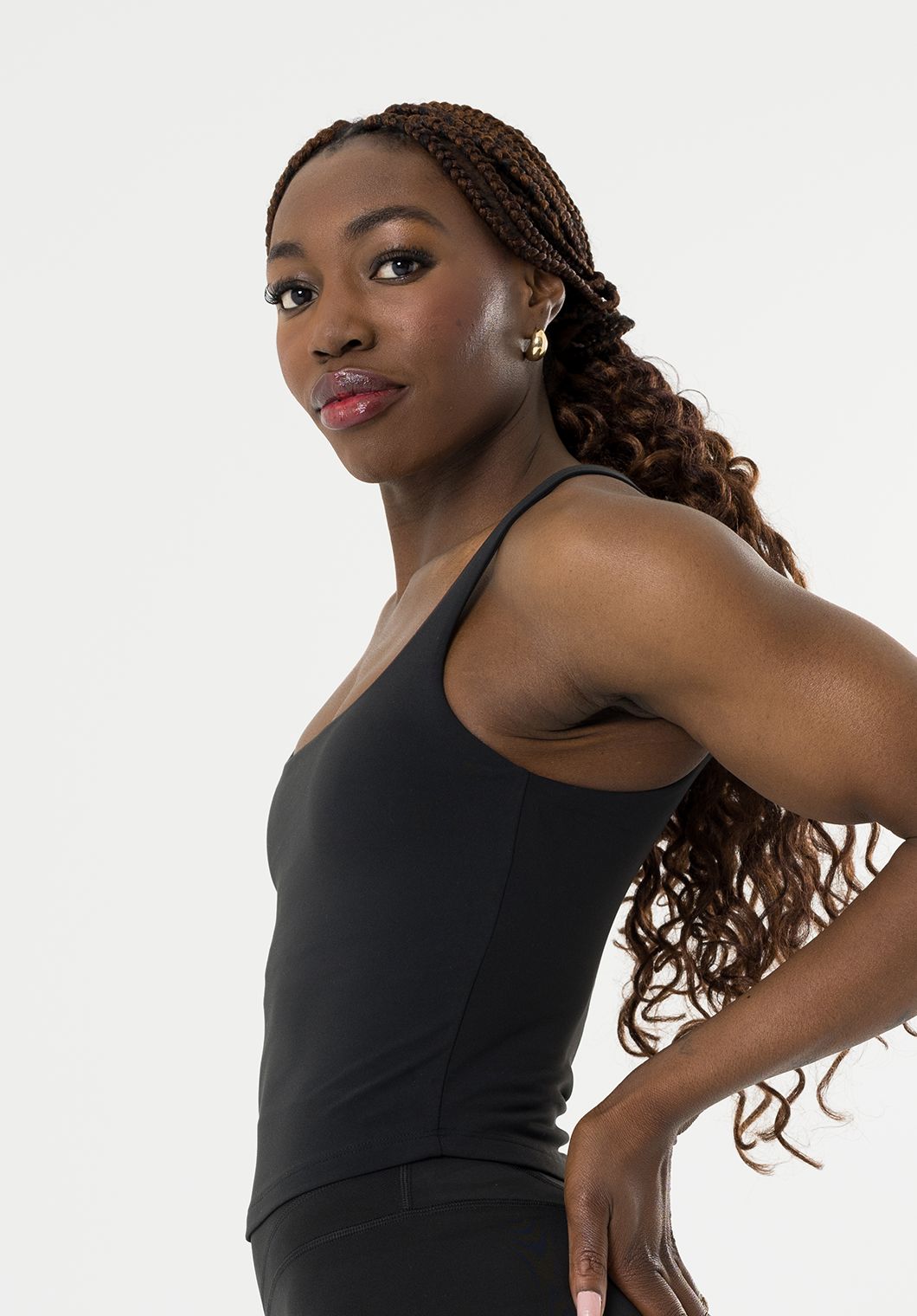 FormLux™ Frame Top Black Sports Bras Paragon Fitwear 